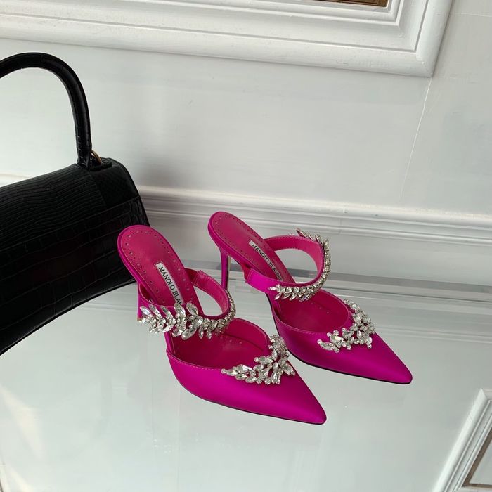 Manolo Blahnik Shoes MBS00010 Heel 9.5CM